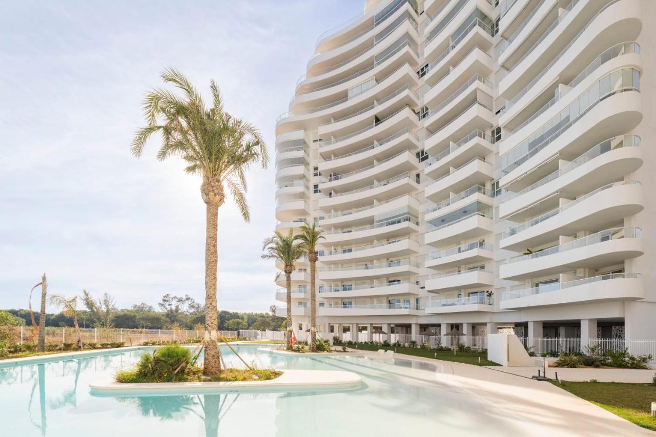 Gran Canet 2Br! Walk To Beach, Sea View, Sauna & Gym Canet d'En Berenguer ภายนอก รูปภาพ