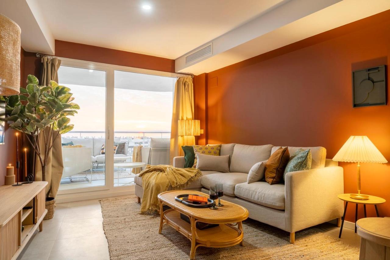 Gran Canet 2Br! Walk To Beach, Sea View, Sauna & Gym Canet d'En Berenguer ภายนอก รูปภาพ