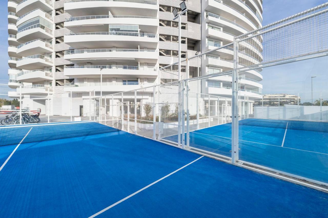 Gran Canet 2Br! Walk To Beach, Sea View, Sauna & Gym Canet d'En Berenguer ภายนอก รูปภาพ